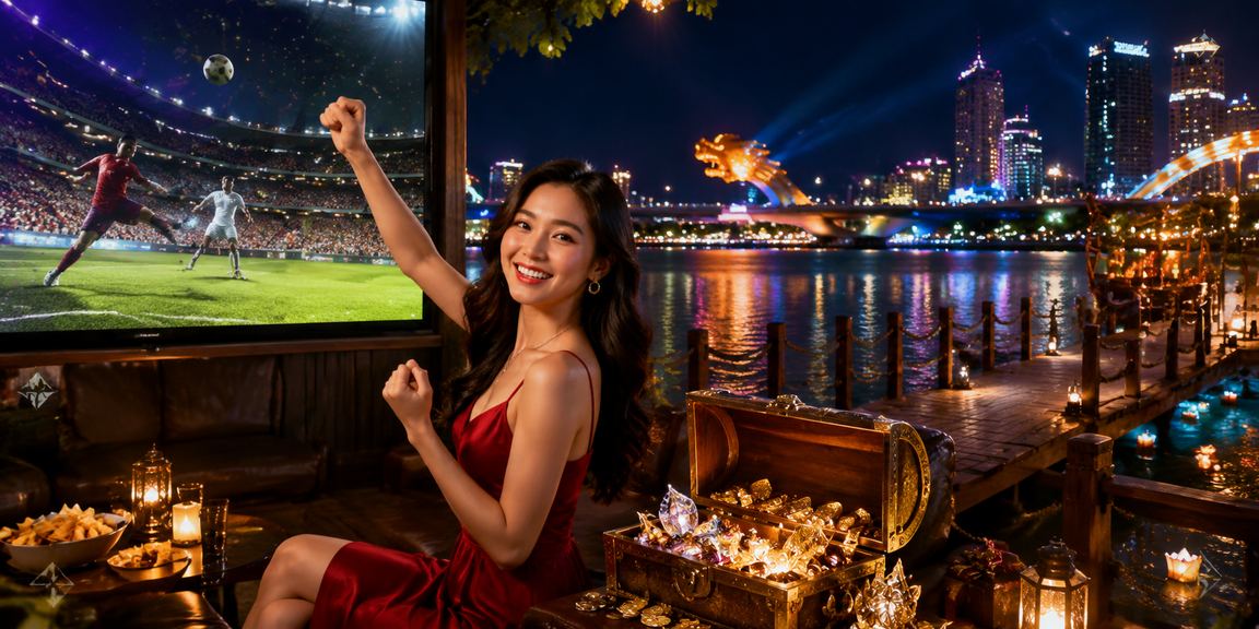 Bờ biển Đà Nẵng lúc hoàng hôn